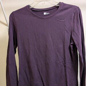 Purple Long sleeve Tee